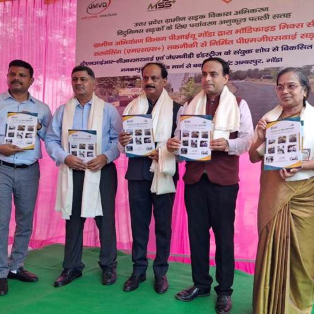 CSIR-CRRI’s MSS+ Tech Builds Green Roads in Uttar Pradesh CSIR-CRRI