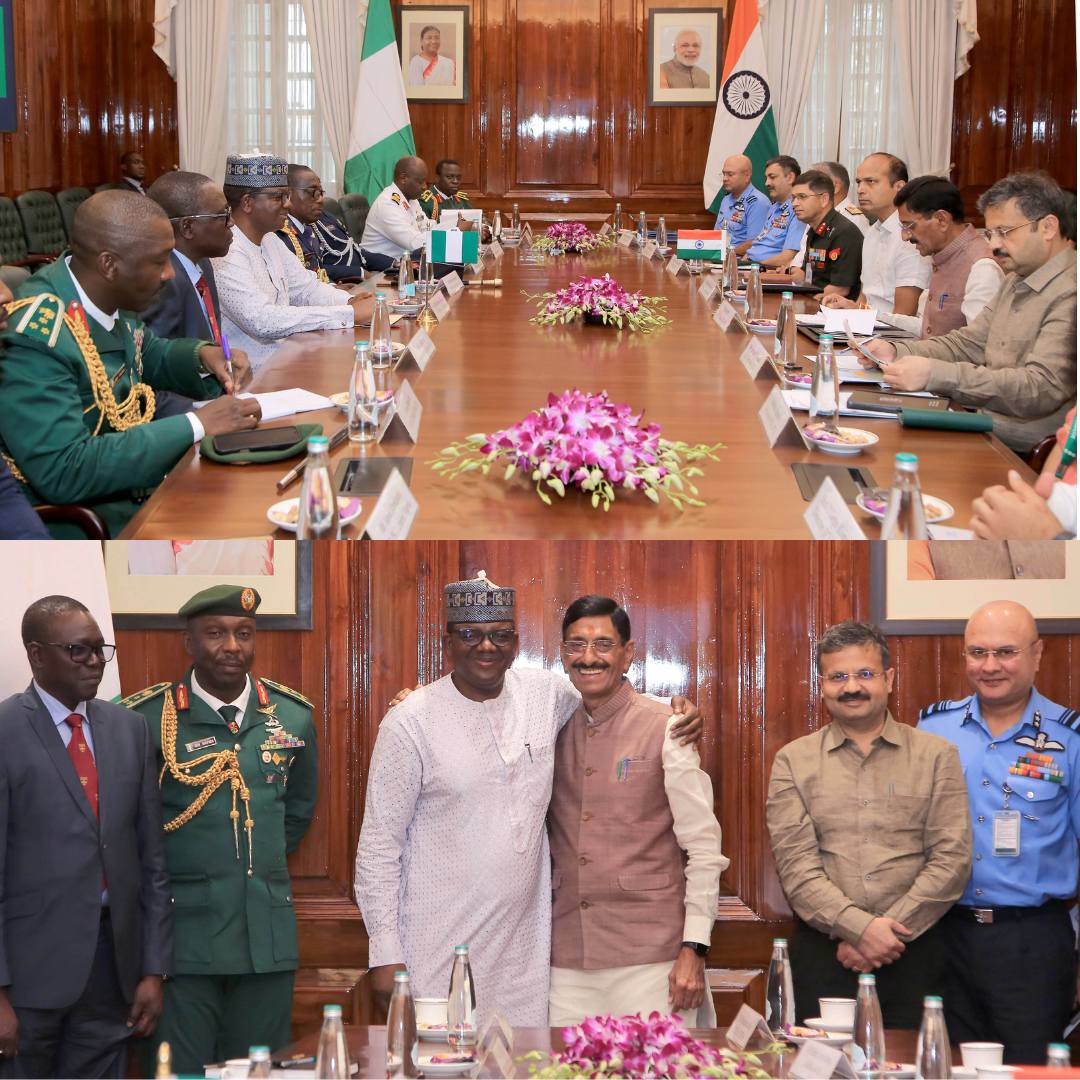 India-Nigeria Boost Defence Ties in Delhi Meeting India-Nigeria